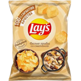 Чипсы «Lays» Белые грибы со сметаной
