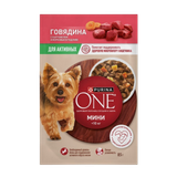 Корм для собак Purina ONE говядина с картофелем и морковью