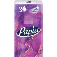 Платочки Papia носовые бумажные - Мир Продуктов №3