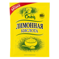 Лимонная кислота Спец - Мир Продуктов №3
