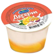 Десерт творожный «Buonissimo» манго-маракуя на кокосовом масле - Мир Продуктов №3