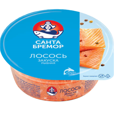 Закуска рыбная «Оригинальная» из лосося и сайды  