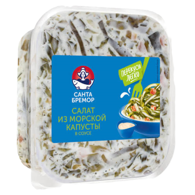 Салат из морской капусты «Санта Бремор» в соусе