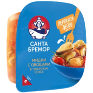 Мидии «Санта Бремор» с овощами - Мир Продуктов №3