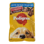 Корм для собак «Pedigree» с говядиной в соусе - Мир Продуктов №3