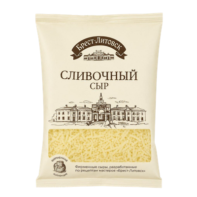 Сыр Брест-Литовск сливочный тертый