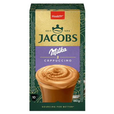 Напиток кофейный  растворимый Jacobs милка 