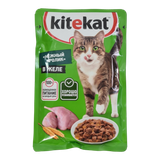 Корм для кошек «Kitekat» нежный кролик в желе