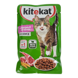 Корм для кошек «Kitekat» ягнёнок в соусе