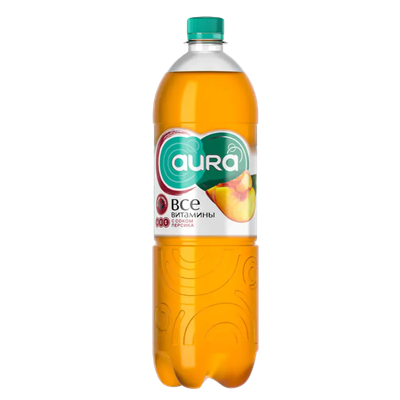 Напиток «Aura» с соком персика