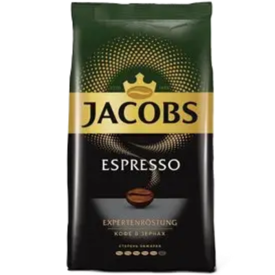 Кофе «Jacobs» Espresso натуральный жареный в зернах