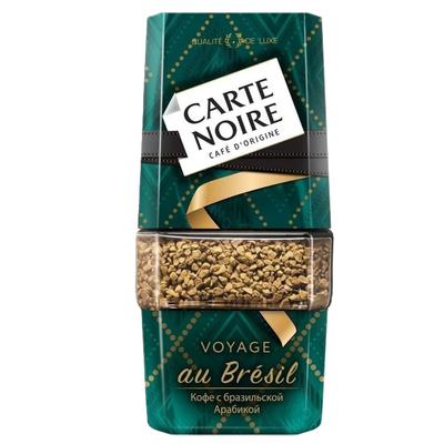 Кофе «Carte Noire» Voyage au Bresil растворимый сублимированный
