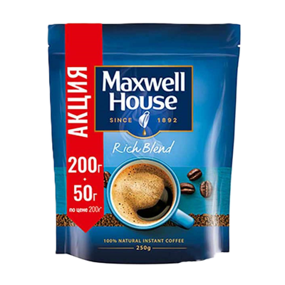 Кофе «Maxwell House» растворимый сублимированный