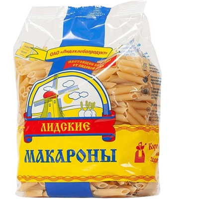 Макароны Лидские перья рифленые 900г