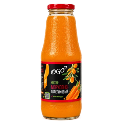 Нектар «Ogo» морковно-облепиховый