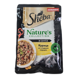 Корм для кошек «Sheba» курица со сладким перцем в соусе