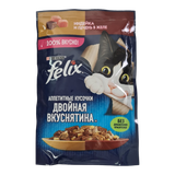 Корм для кошек «Felix» индейка и печень в желе