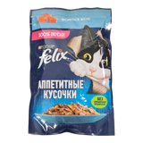 Корм для кошек «Felix» форель в желе