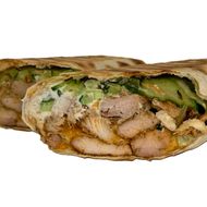Шаурма «Сырная с курицей и луком фри» - EL UNO BURRITO