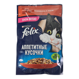 Корм для кошек «Felix» говядина в желе