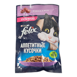 Корм для кошек «Felix» ягненок в желе