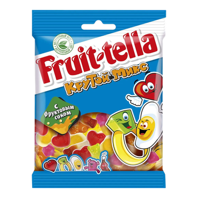 Мармелад жевательный «Fruit-tella» крутой микс