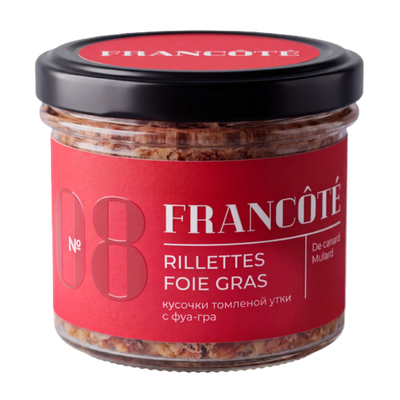 Рийет утиный «Francote» с фуа-гра №08