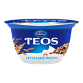 Йогурт греческий «Teos» 2% злаки с клетчаткой льна
