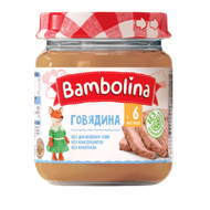 Пюре Bambolina из говядины с 6 месяцев - Мир Продуктов №3