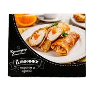 Блинчики с творогом и курагой замороженные  - Кулинария Золотой теленок