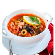 Солянка мясная - Кулинария Золотой теленок
