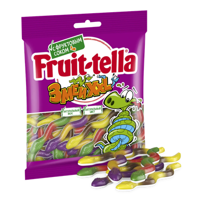 Мармелад  «Fruit-tella» змейки ХХL