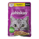 Корм для кошек «Whiskas» желе с курицей