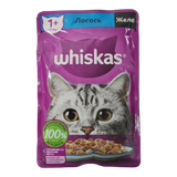 Корм для кошек «Whiskas» желе с лососем