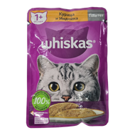 Корм для кошек «Whiskas» паштет с курицей и индейкой  - Зооточка