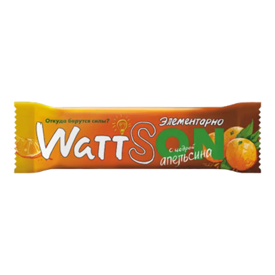 Батончик «WattSON» с цедрой апельсина