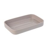 Мыльница тм VETTA Хлоя, 13,5x8,6x2,2см, пластик, цвет бежевый 
