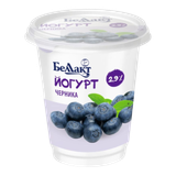 Йогурт «Беллакт» 2,9% черника