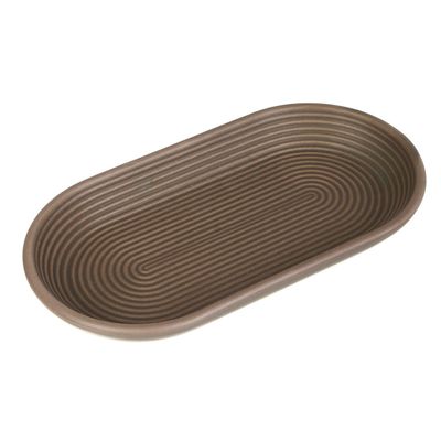 Подставка для набора в ванную комнату тм VETTA Сенса, доломит, 16,5x9,2x2,5 см, цвет серый 