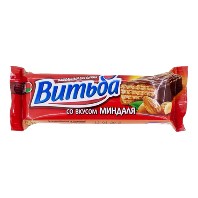 Батончик вафельный «Витьба» вкус миндаля