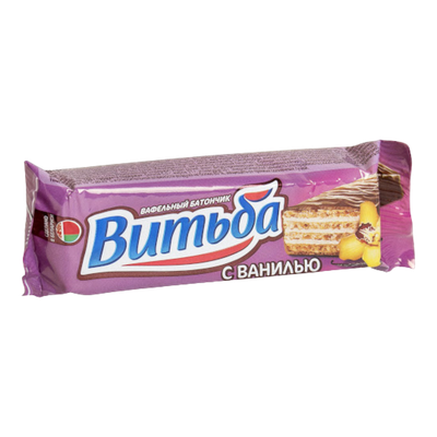 Батончик вафельный «Витьба» вкус ванили