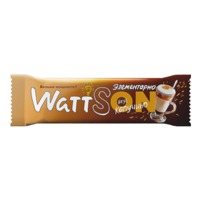 Батончик «Wattson» вкус капучино