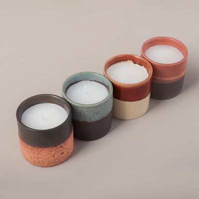 Свеча в стакане тм LADECOR 7x7 см