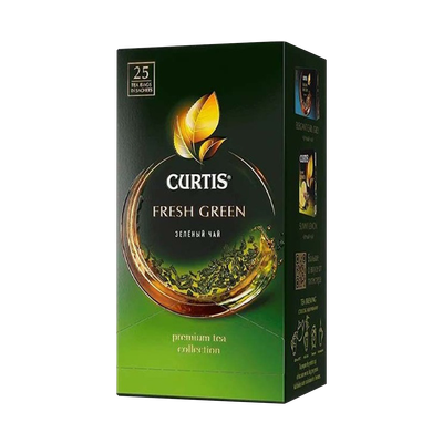 Чай зеленый «Curtis» Fresh Green 25 пакетиков