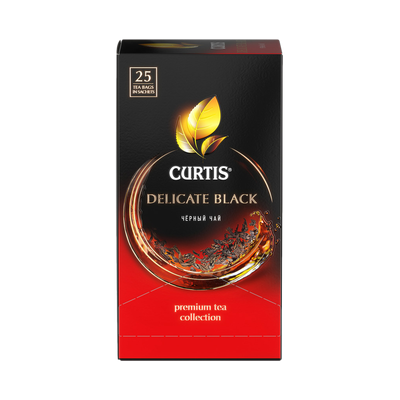 Чай черный «Curtis» Delicate Black 25 пакетиков