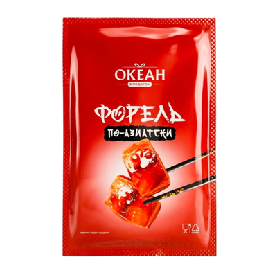Форель филе-кусочки Океан по-азиатски