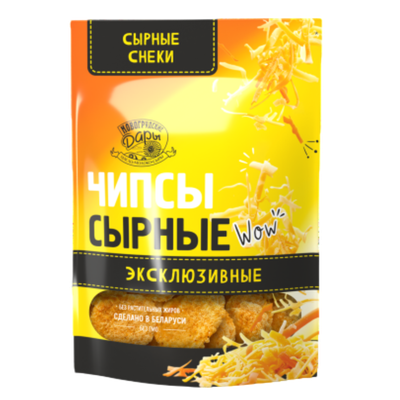 Чипсы сырные Сырные снеки эксклюзивные