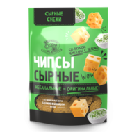 Чипсы сырные Сырные снеки сметана с зеленью - Мир Продуктов №3
