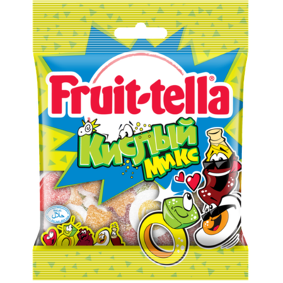 Мармелад Fruittella  кислый микс