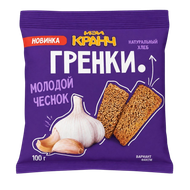 Гренки "Изи кранч" со вкусом молодого чеснока - Мир Продуктов №3